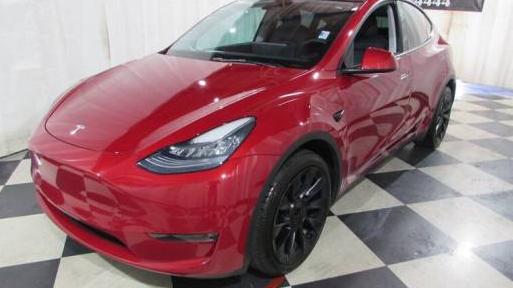 TESLA MODEL Y 2021 5YJYGDEE1MF218420 image